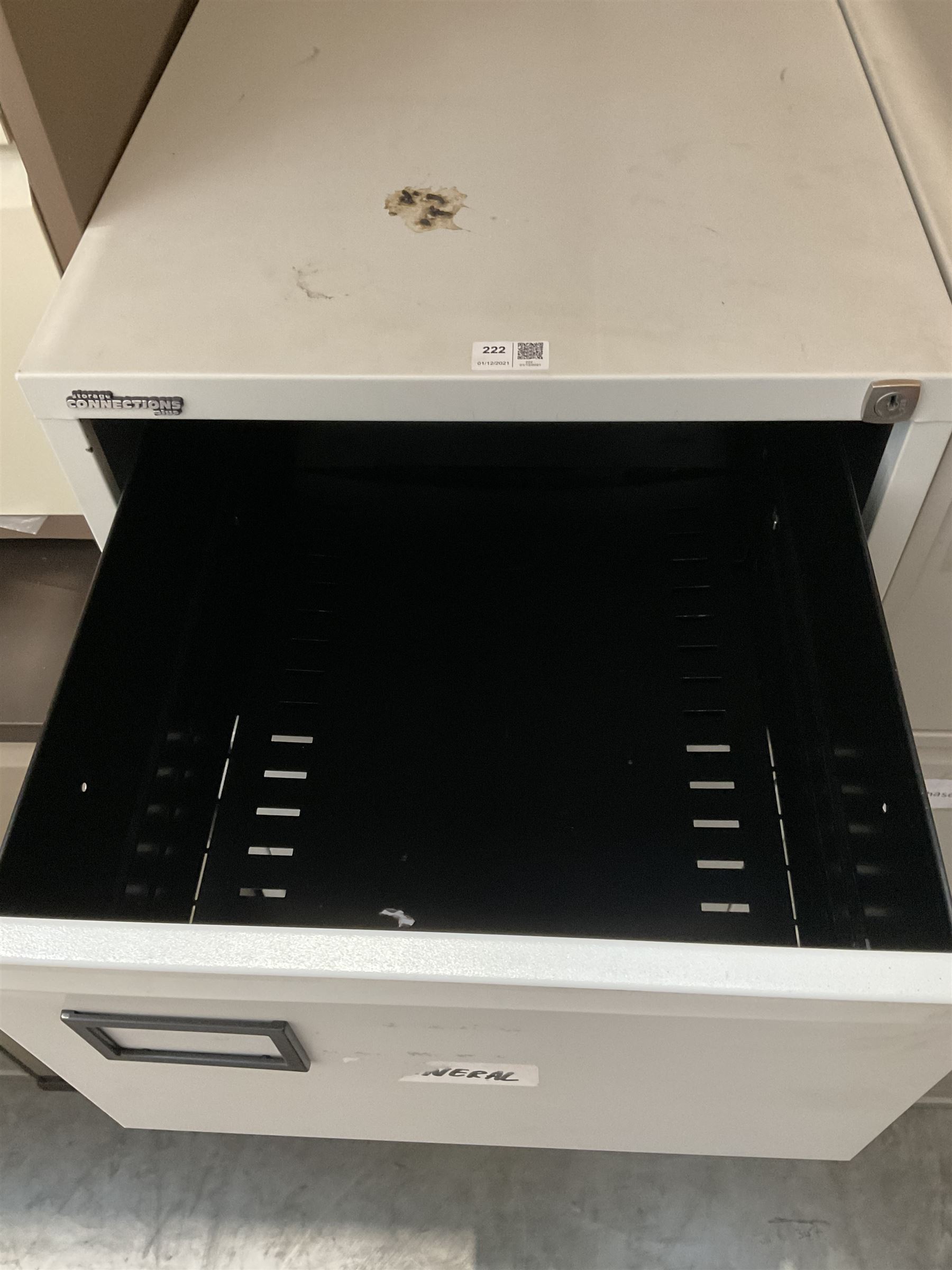 Storage connections plus four drawer filing THIS LOT IS TO BE COLLECTED BY APPOINTMENT