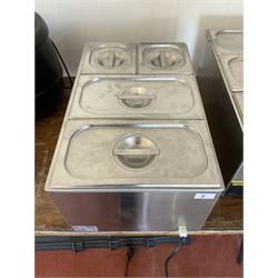 Buffalo SO47 B 1.3KW four pot Bain Marie (1) - THIS LOT IS TO BE COLLECTED BY APPOINTMENT FROM DUGGLEBY STORAGE, GREAT HILL, EASTFIELD, SCARBOROUGH, YO11 3TX