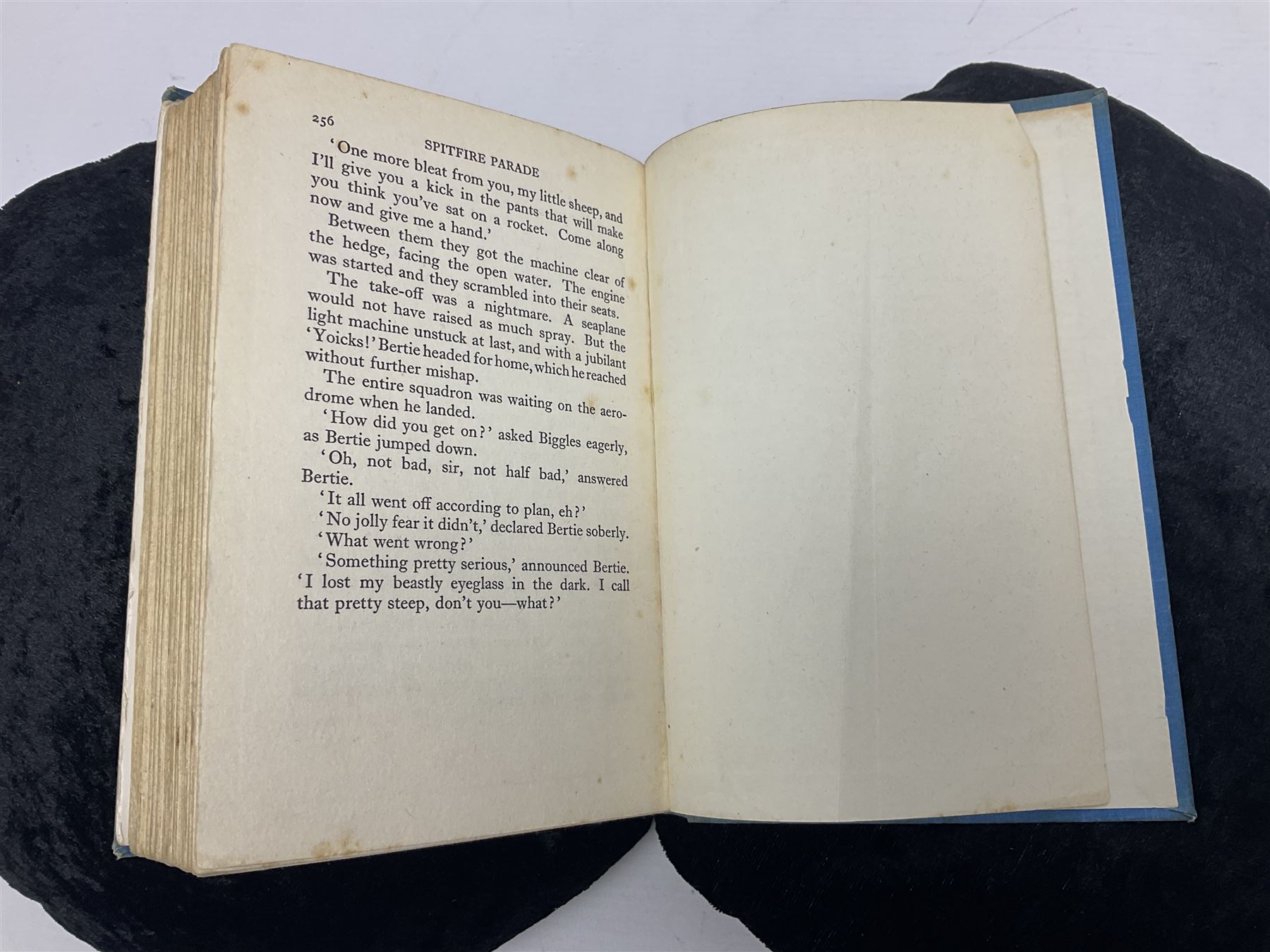 Captain W.E Johns; Spitfire Parade Biggles at War, first edition, Oxford University Press, 1941