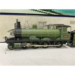 DJH Models - two kit built ‘00’ gauge models comprising K8 CR LMS BR Class 439 0-4-4T no.15189 locomotive in crimson and HR/LMS Jones Goods 4-6-0 no.103 locomotive and tender in HR green; in original boxes 