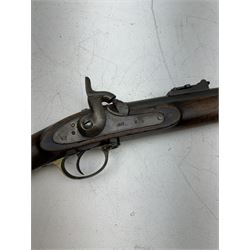 Volunteer percussion P53 type rifle, 94cm (37