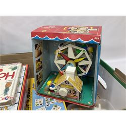 Fisher-Price Ferris Wheel no.969, Loony Links 1971 by Kohner Bros., Inc, My Lovely Sewing Machine, boxed; together with further similar collectables 