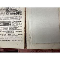 Large collection of Ward Lock & Co's illustrated guidebooks, late victorian to mid 20th century together with a number of 'the little guides' etc, two boxes