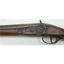  Mid 18th century 14 bore percussion (conversion) sporting gun by Turvey of London, 32