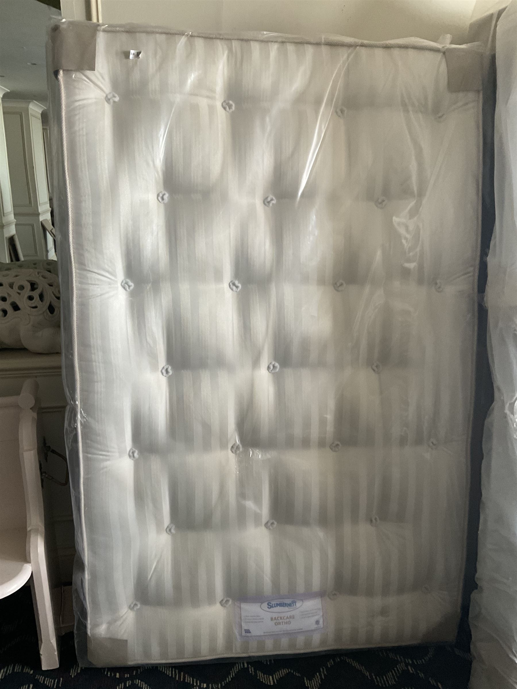 Slumbernest 4' small double mattress- LOT SUBJECT TO VAT ON THE HAMMER PRICE - To be collected by appointment from The Ambassador Hotel, 36-38 Esplanade, Scarborough YO11 2AY. ALL GOODS MUST BE REMOVED BY WEDNESDAY 15TH JUNE.