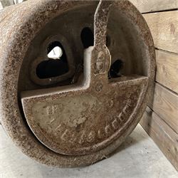 T Green & Son Victorian cast iron garden roller