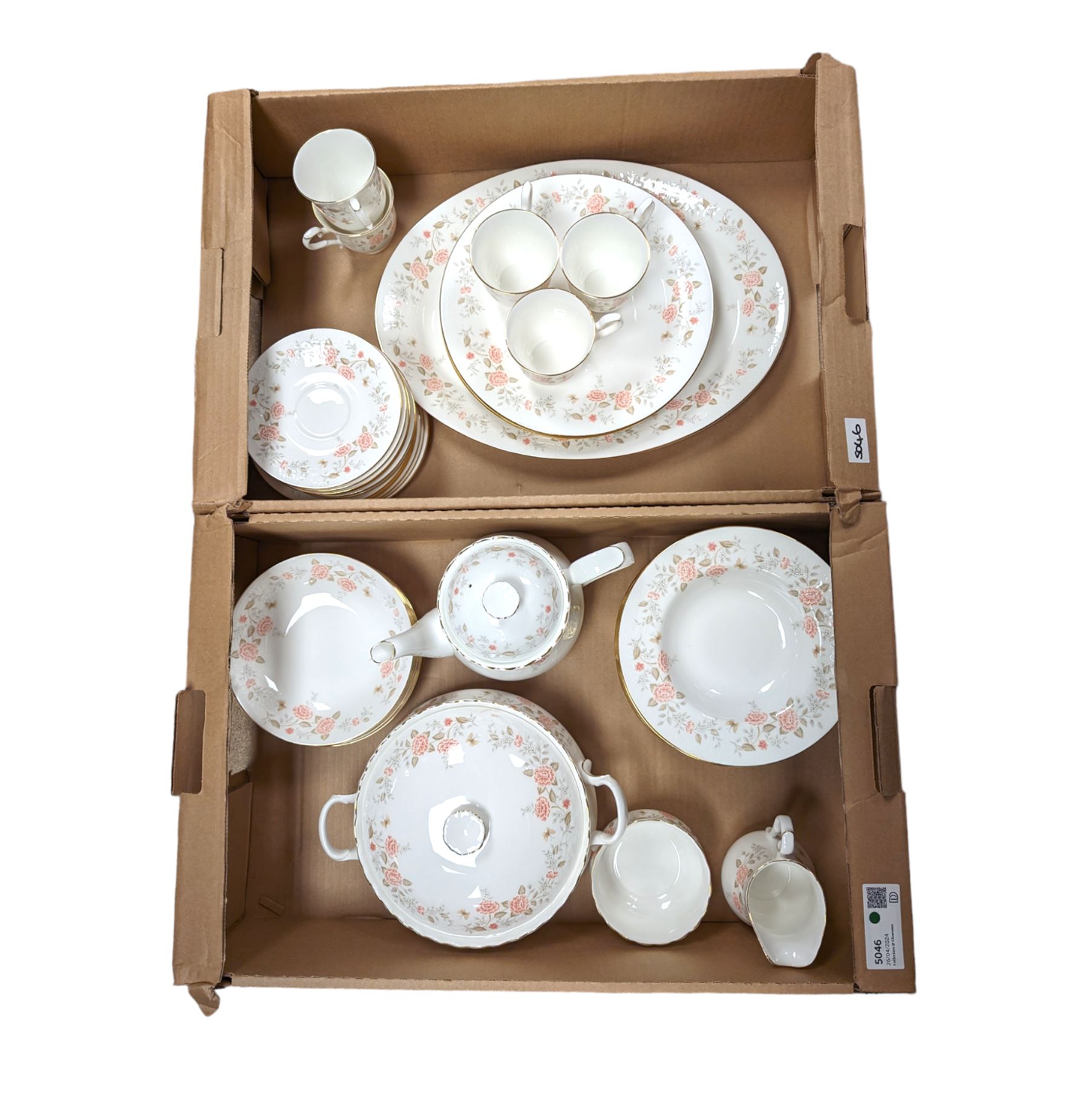 Royal Albert For All Seasons Autumn Sunlight pattern tea and 