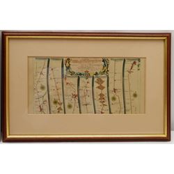 After John Ogilby (British 1600-1676): 'The Roads from York to Whitby and Scarborough' and 'The Road from London to Flamborough Head', two early 20th century strip maps 20cm x 29cm and 14cm x 29cm (2)