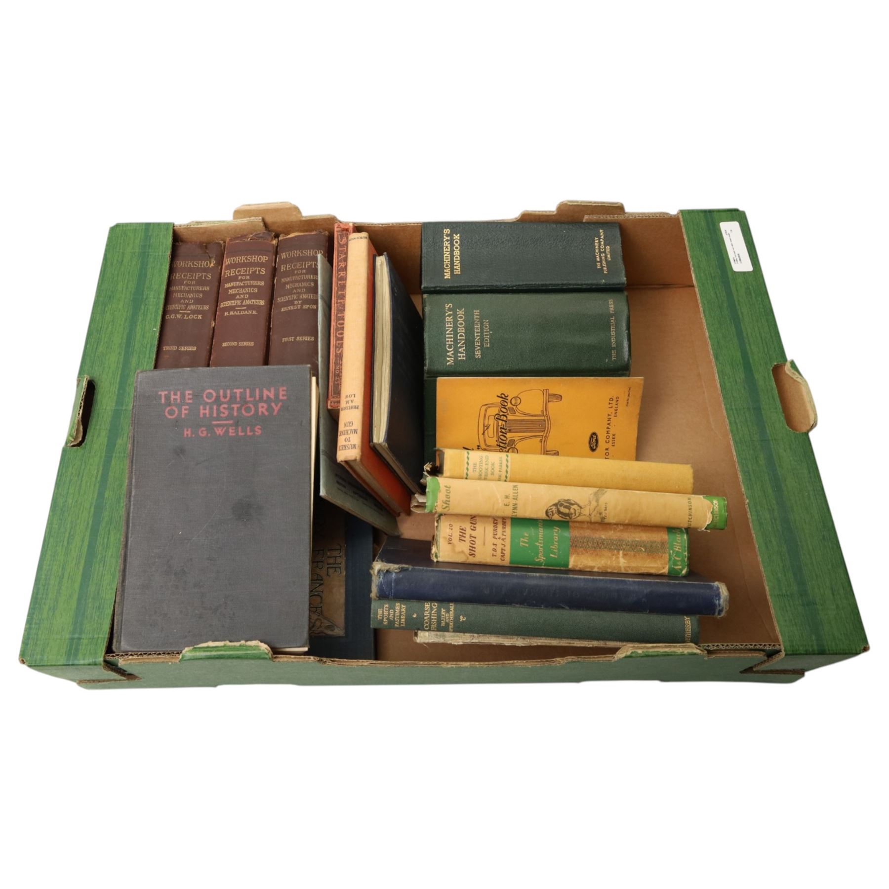 Fishing, shot guns and other related books