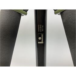 Leica APO-Televid 77 Spotting Scope,chrome, serial no. 2050411, with Manfrotto tripod, serial no. 190NAT2