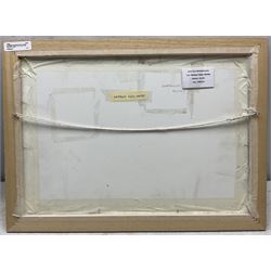 Don Micklethwaite (British 1936-): 'Harbour View Whitby', acrylic on board signed, titled verso 31cm x 45cm