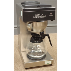  Modena MC-220 filter coffee machine (This item is PAT tested - 5 day warranty from date of sale)  