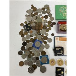 Coins including commemorative crowns, pre decimal coinage etc
