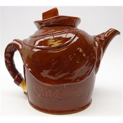  Royal Doulton 'Old Charley' teapot and cover, H17.5cm   