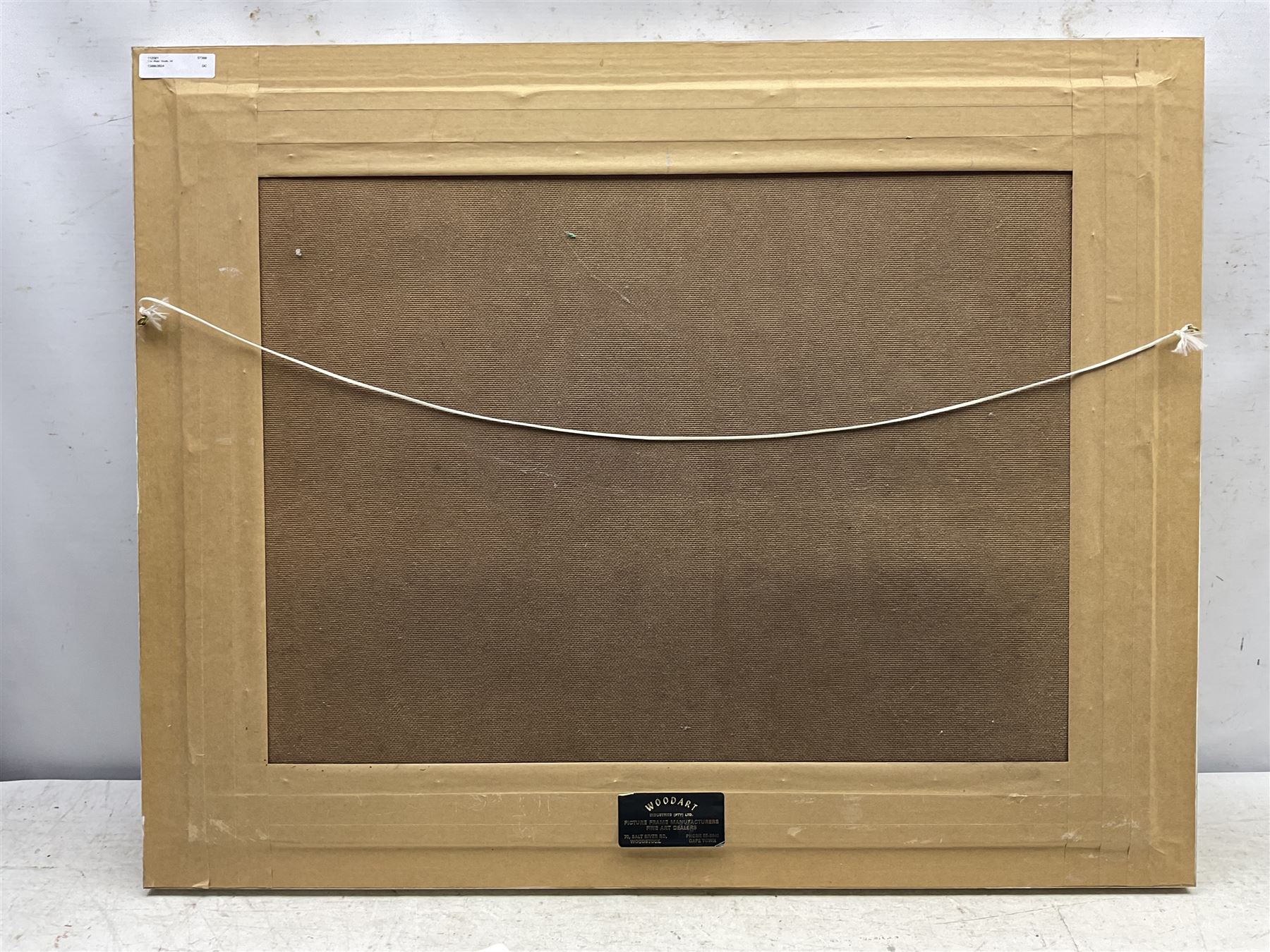 Eric Wale (South African 1916-2001): Beached Boats, oil on board signed 44cm x 60cm 