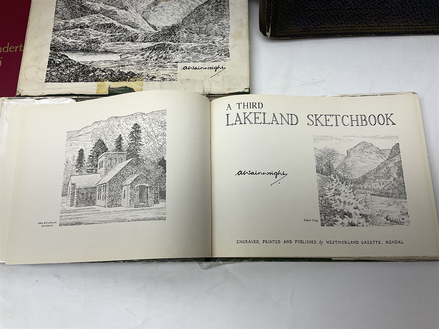 Group of art reference books and folios to include Ars Sacra Christian Art and Architecture of the Western World and Albert Anker 1831-1910, etc 