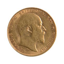 King Edward VII 1903 gold half sovereign coin