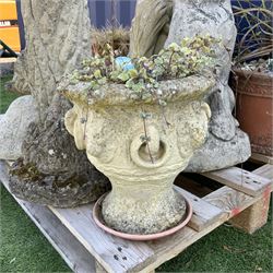 Terracotta planters, figures, garden ornaments, urn etc. - THIS LOT IS TO BE COLLECTED BY APPOINTMENT FROM DUGGLEBY STORAGE, GREAT HILL, EASTFIELD, SCARBOROUGH, YO11 3TX