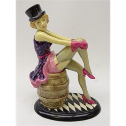  Kevin Francis figure of Marlene Dietrich, modelled by Andy Moss, ltd. ed. 535/750 produced by Peggy David ceramics  