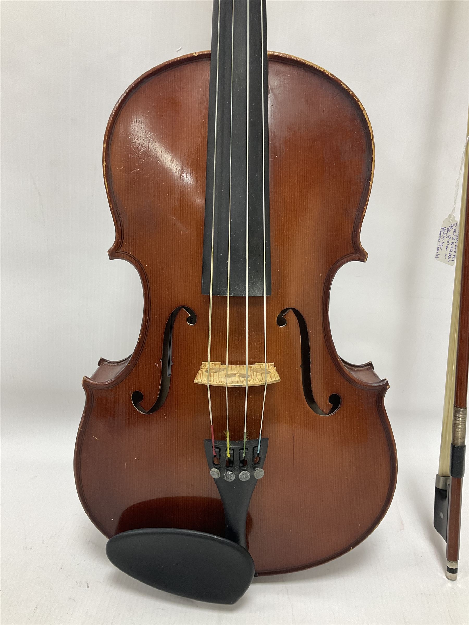 Small 20th century viola copy of a Tertis with a maple | Musical ...