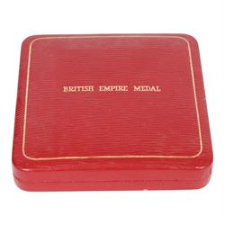 King George VI British Empire Medal, awarded to Miss Elsie S. Smedley, in original Royal Mint case