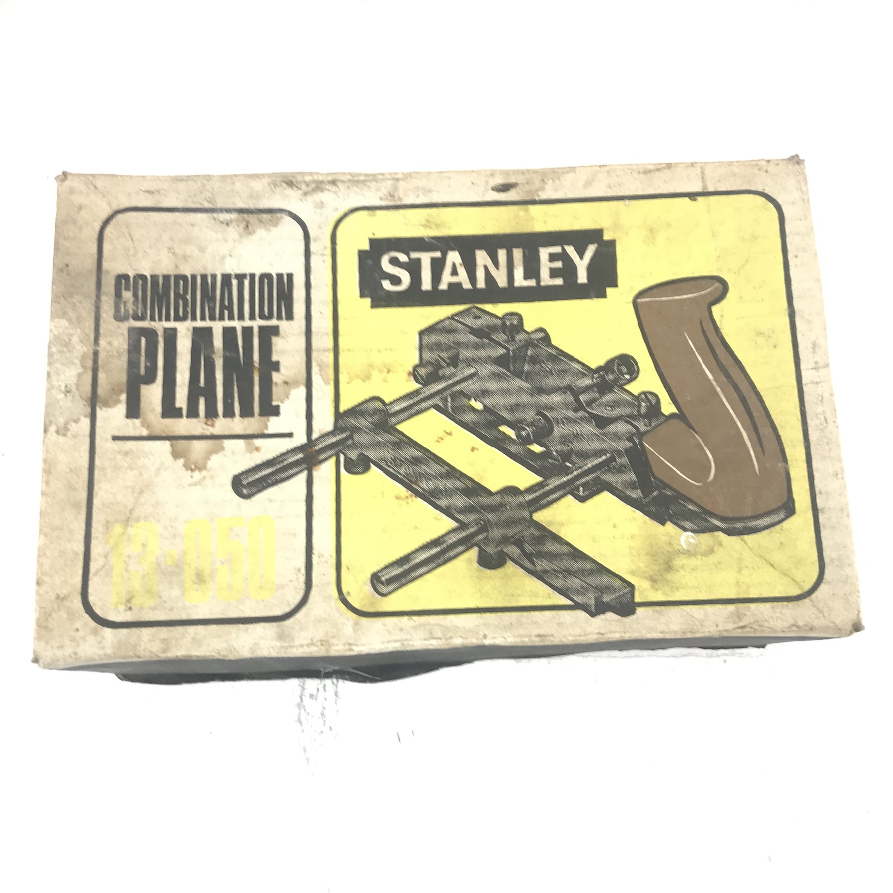 Various hand tools comprising Stanley combination plane, a button press, router jig and a Hilka 6