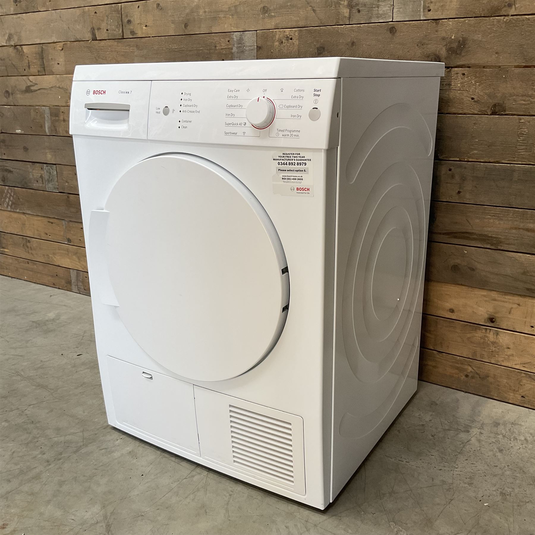 Bosch Classixx 7 tumble dryer 