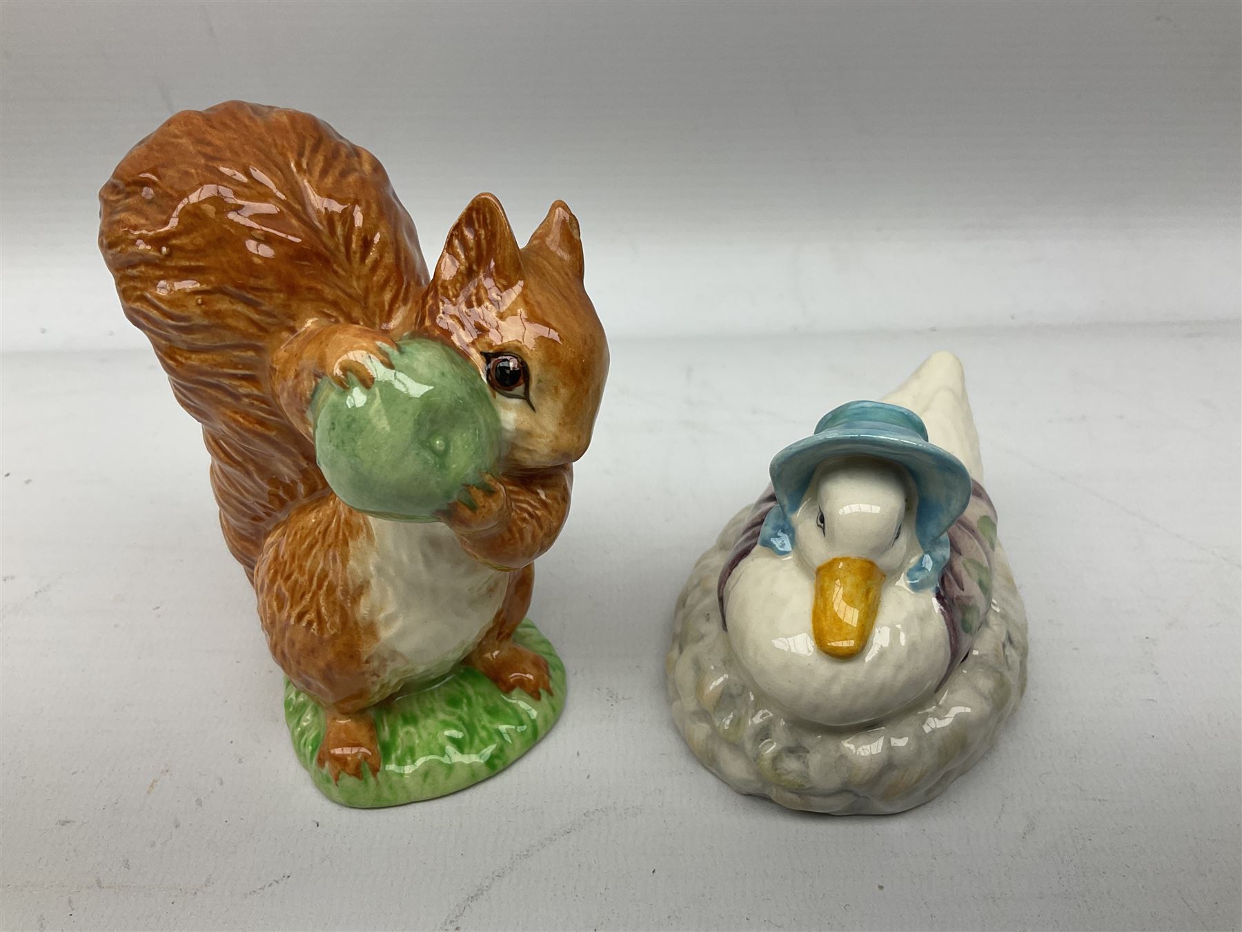 Collection of Beswick figures to include Beatrix Potter Squirrel