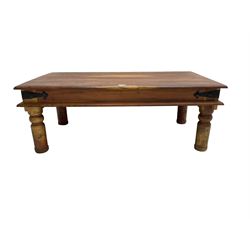 Rectangular coffee table