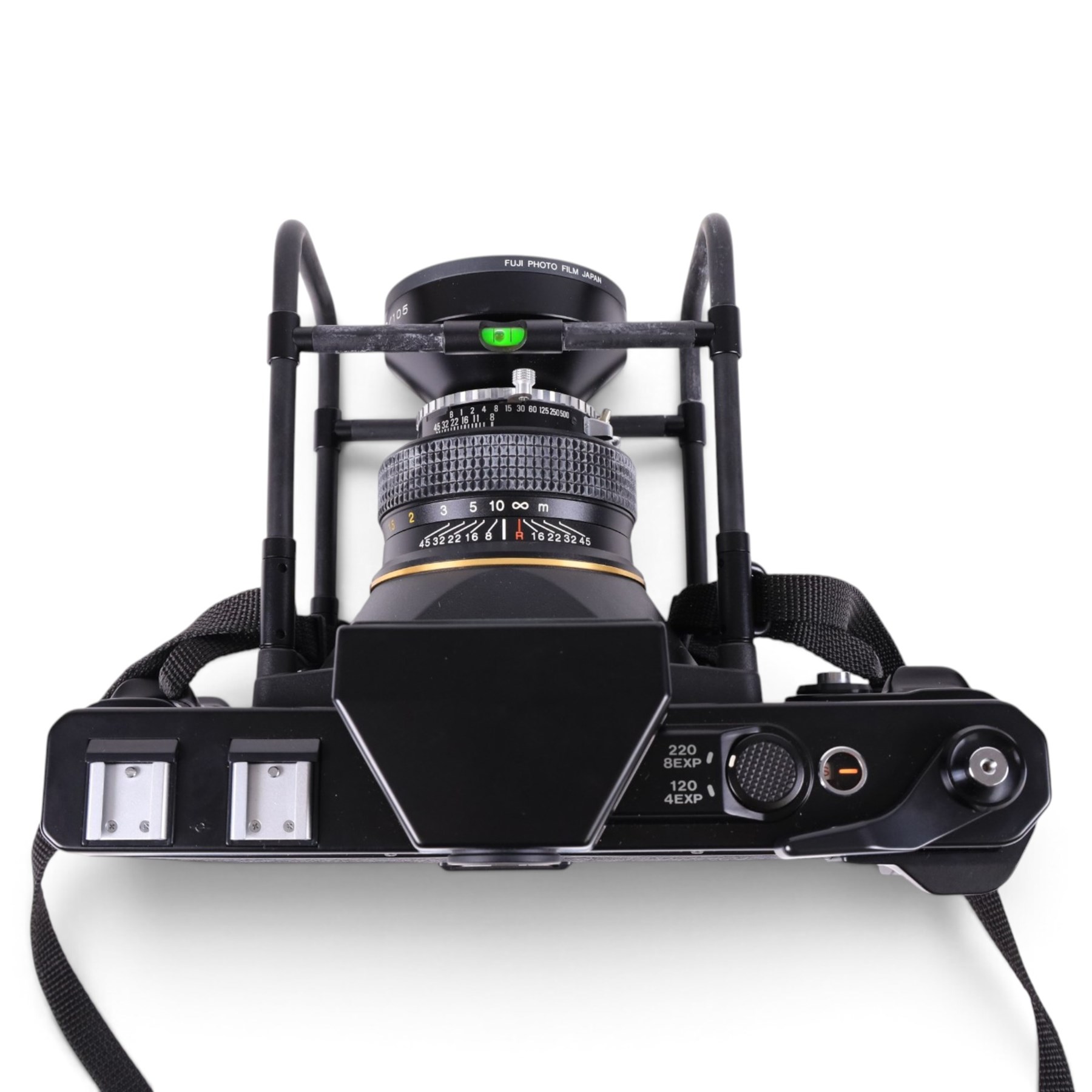 Fuji Panorama G617 Professional medium format camera, serial no. 6111450, with a Fujinon SW 1:8/105 lens, contained within original fitted carry case and cardboard box