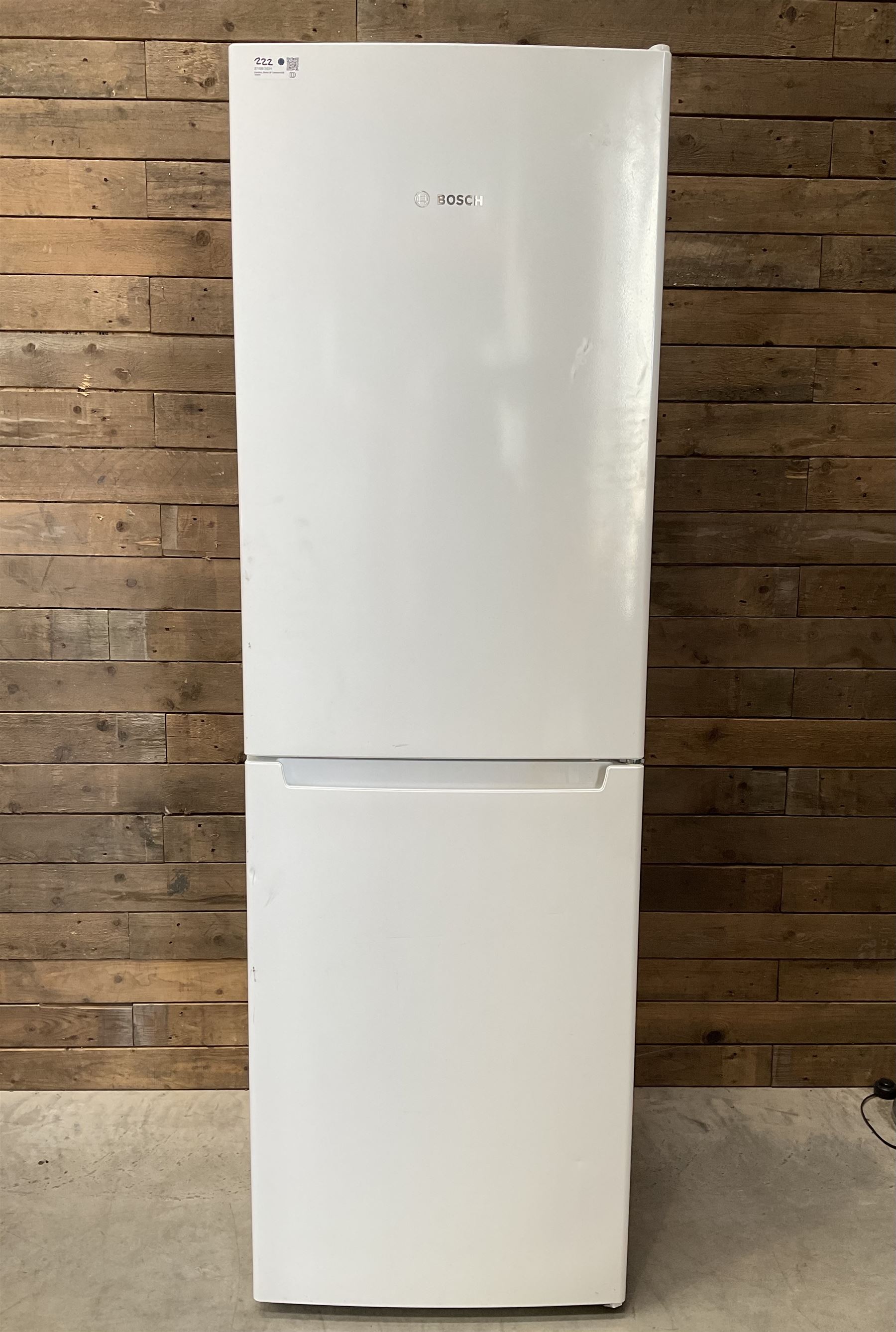 Bosch half and half fridge freezer