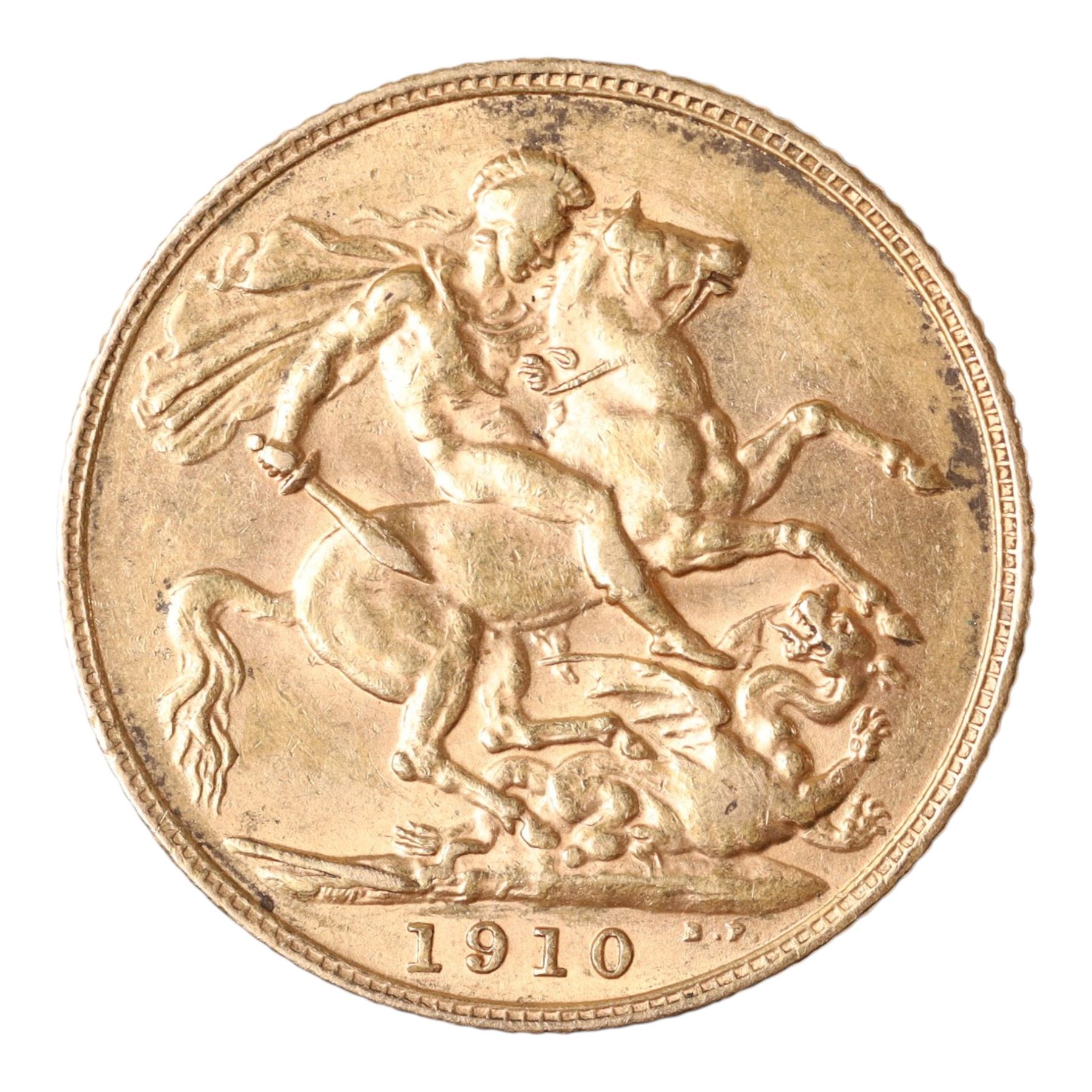 King Edward VII 1910 gold full sovereign coin