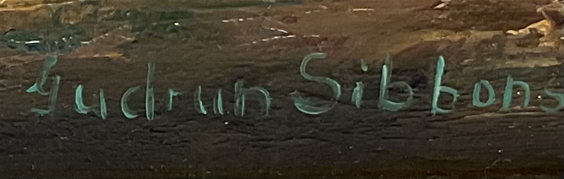 Barbara Gudrun Sibbons (German 1925-): Dutch Estuary Scene, oil on canvas signed 39cm x 49cm