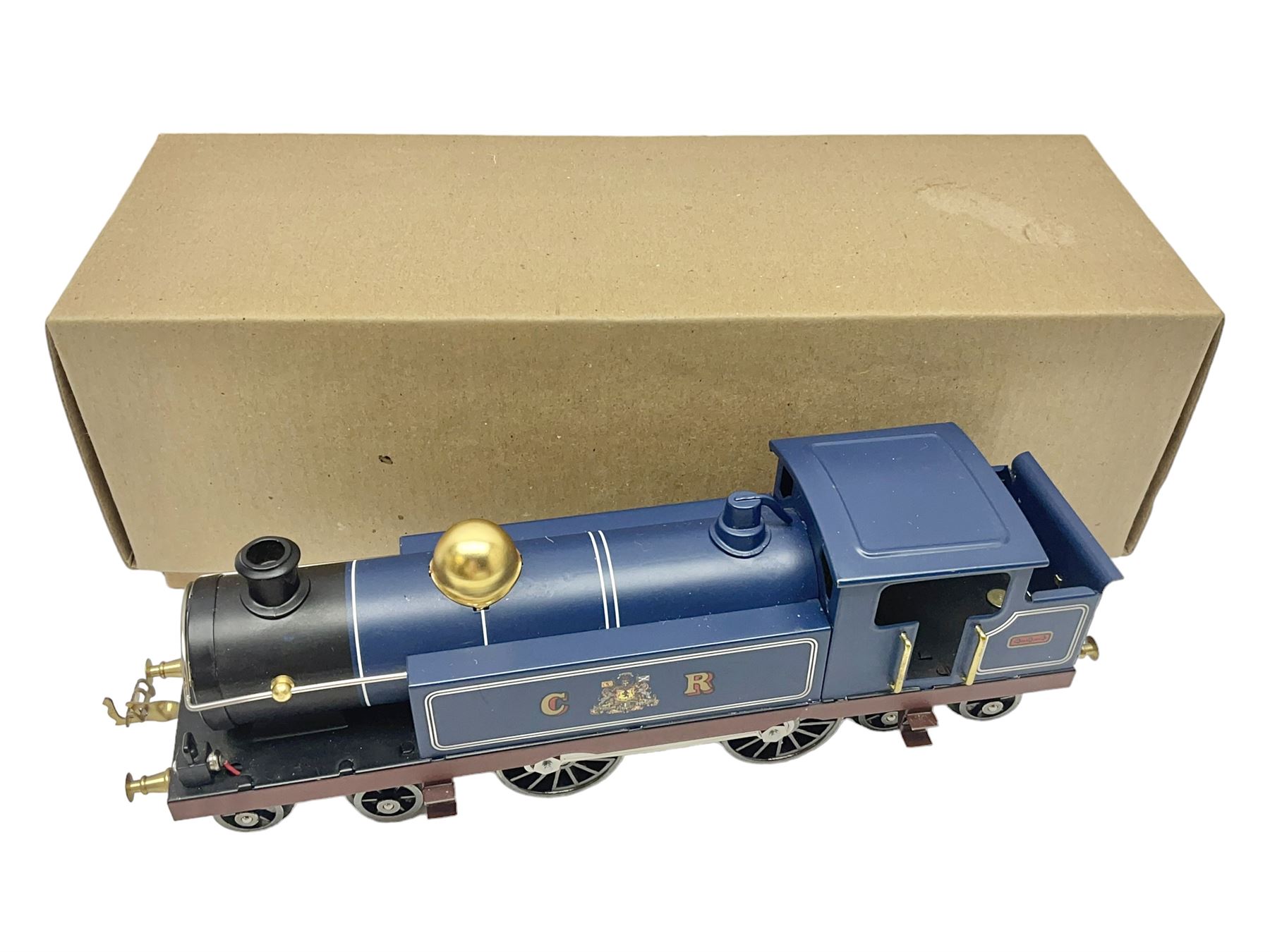 Ace Trains '0' gauge - C1/CR Caledonian Railway 4-4-4 tank locomotive; in plain brown box with Ace Trains labels and packaging