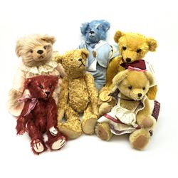 'Compton' - limited edition Deans Rag Book Co. Ltd for Past Times teddy bear No.25/1000 with certificate H12.5