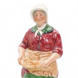 Two Royal Doulton figures 'The Farmers Wife' HN2069 and 'Lambing Time' HN1890 (2)