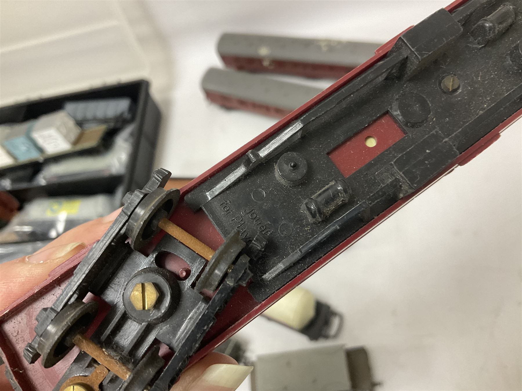 Various makers ‘00’ gauge - Hornby DCC ready LNER 4-6-2 ‘The Mallard’ no.4468 in blue with original box; Lima British Railway Class 33 Bo-Bo diesel locomotive no.33025; quantity of coaches, wagons and track to include Hornby, Lima, Tri-Ang etc (26) 