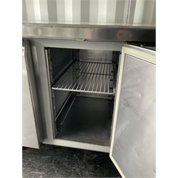 Caravell Friulinox Stainless commercial five door refrigerated serving unit - THIS LOT IS TO BE COLLECTED BY APPOINTMENT FROM DUGGLEBY STORAGE, GREAT HILL, EASTFIELD, SCARBOROUGH, YO11 3TX