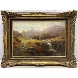 William Mellor (British 1851-1931): 'View near Rydal Westmorland', oil on canvas signed, titled verso 30cm x 45cm