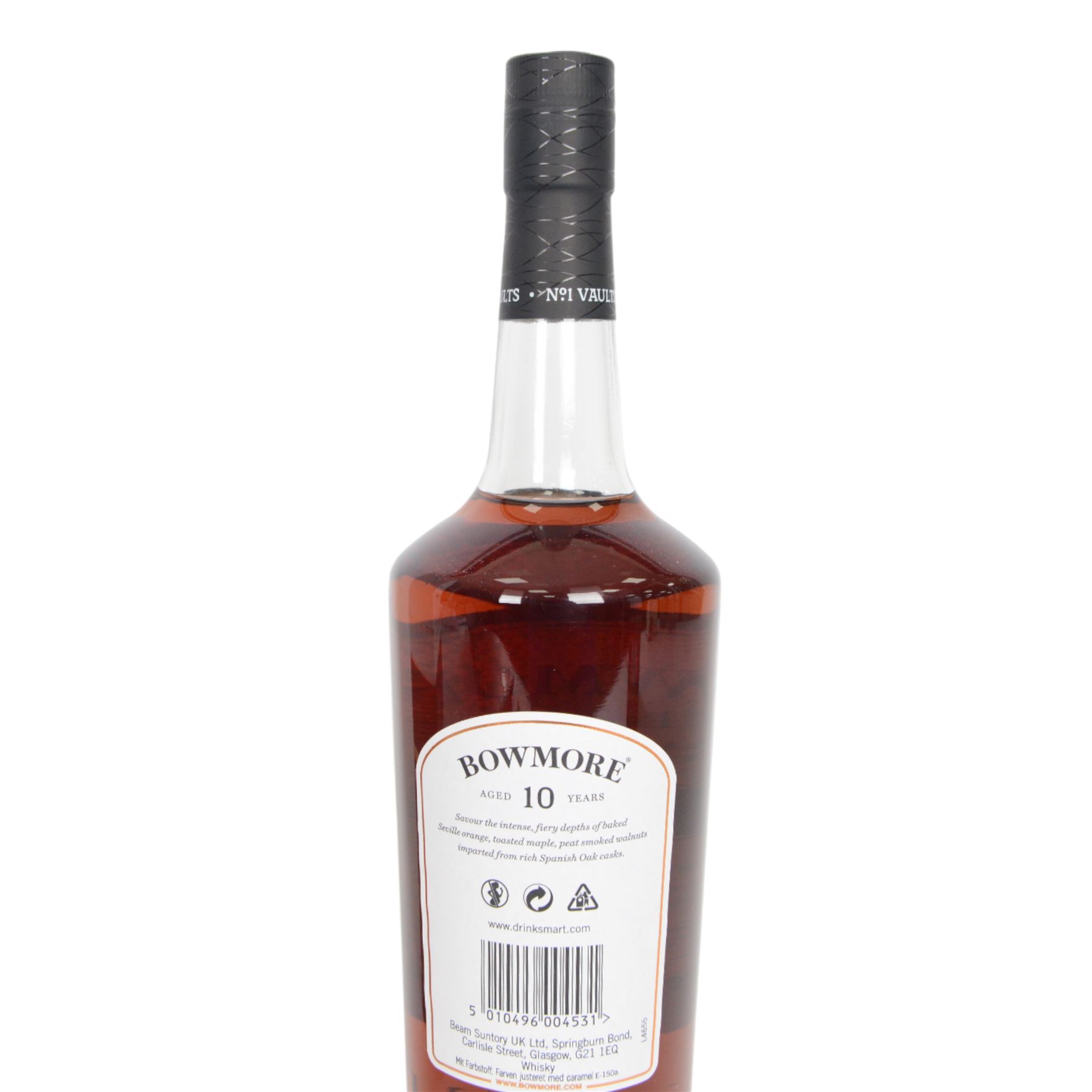 Bowmore, 10 year old, single malt scotch whisky, exclusive to the Global Traveller, two bottle  