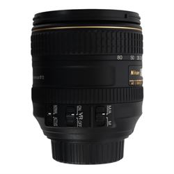 Three DSLR camera lenses, comprising Nikon Nikkor AF-S DX 35mm f/1.8G, boxed, Tokina AT-X Pro 11-16mm F28 Aspherical lens, boxed and Nikon Nikkor AF-S 16-80mm 1:2.8-4E ED lens and a 