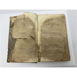 Hargrove Wm.: History and Description of the Ancient City of York. 1818. York Wm. Alexander. Two volumes in three. Disbound and incomplete.