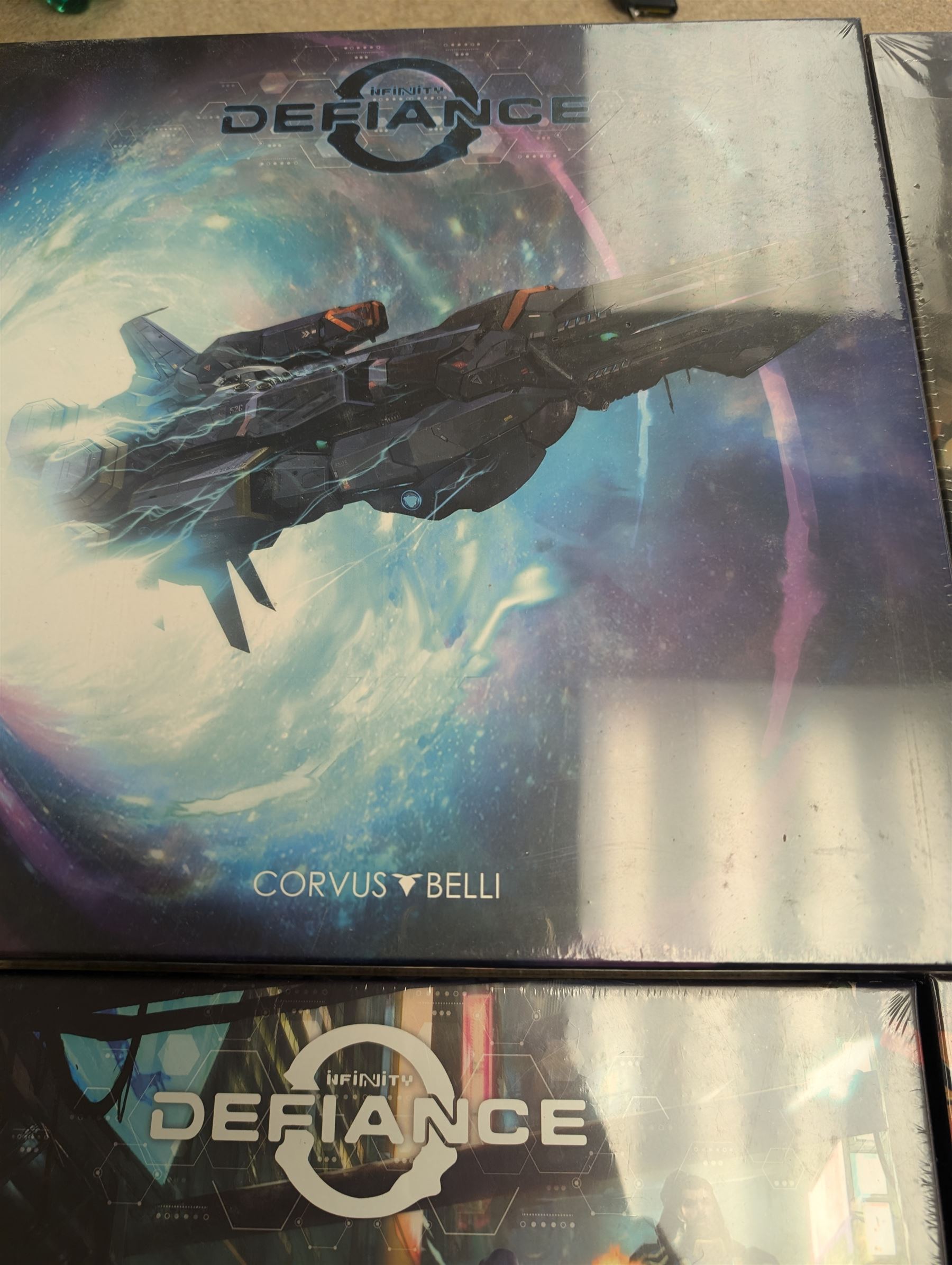 Defiance Model By Code Infinity Six unopened boxed sets of Corvus Belli Infinity Defiance model kits ...