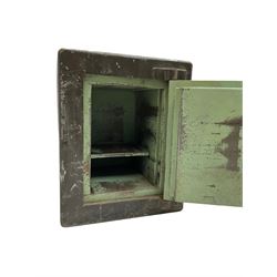 Withy Grove Stores Leeds - late Victorian cast iron safe 