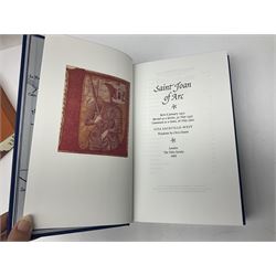 Folio Society - twenty-one volumes including Columbus on Himself, St Joan of Arc, The Devils of Loudun, The Rise and Fall of Athens, etc  