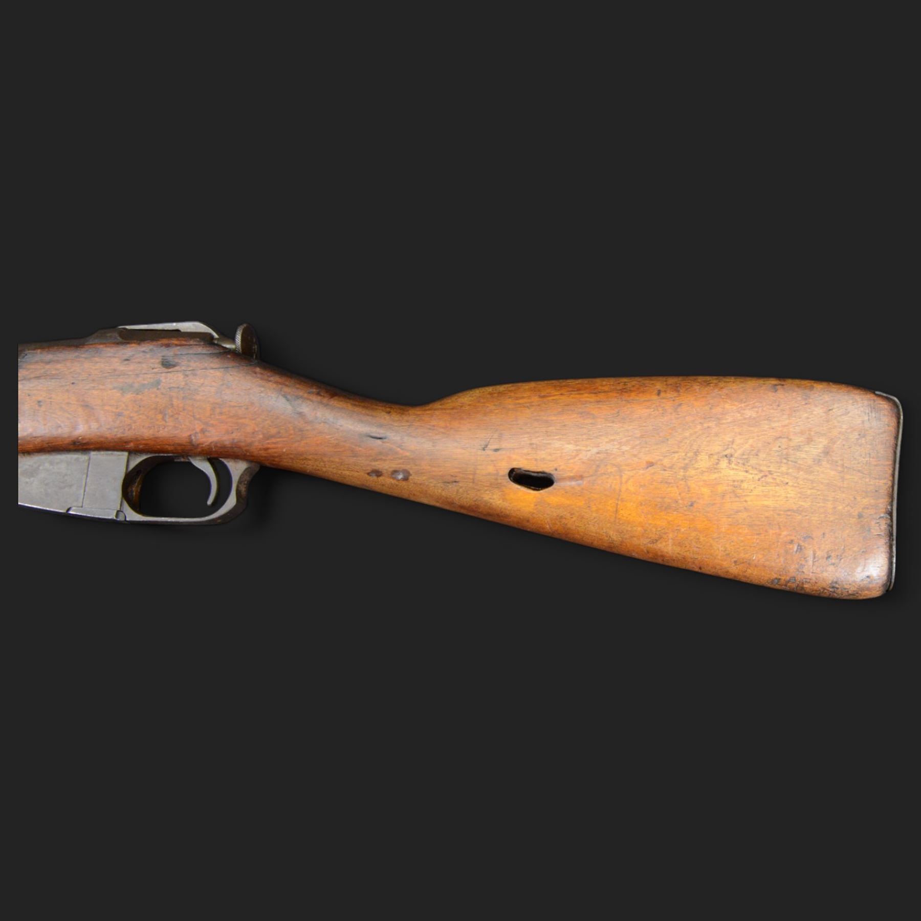 REGISTERED FIREARMS DEALER ONLY De-activated Russian Mosin Nagant 7.62x54RMN2575 bolt action rifle, serial number 117,  72cm (28.5