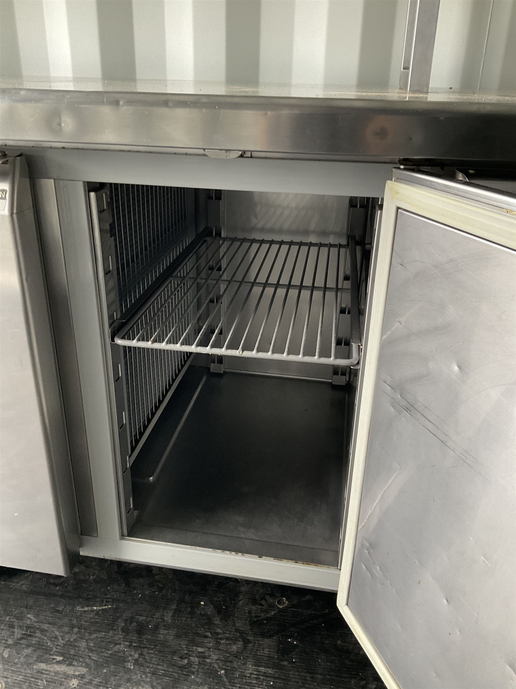Caravell Friulinox Stainless commercial five door refrigerated serving unit - THIS LOT IS TO BE COLLECTED BY APPOINTMENT FROM DUGGLEBY STORAGE, GREAT HILL, EASTFIELD, SCARBOROUGH, YO11 3TX