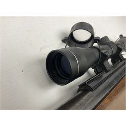 BSA .22 air rifle with under-lever action, the 51cm (20