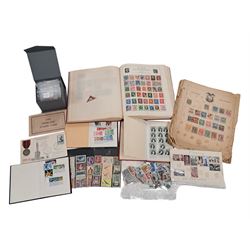 Great Britain and World stamps, 19th century and later, including Cape of Good Hope one pe...