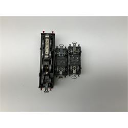 Hornby Dublo - three-rail EDG7 Tank Goods Train set with LMS black 0-6-2 Tank locomotive No.6917, two wagons (lacking brake van), quantity of straight and curved track and controller, in earlier long box.